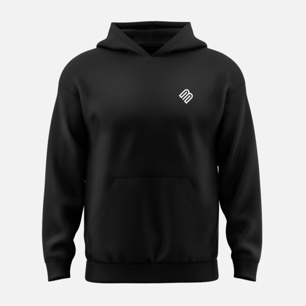 EDW Hoodie in Deep Black