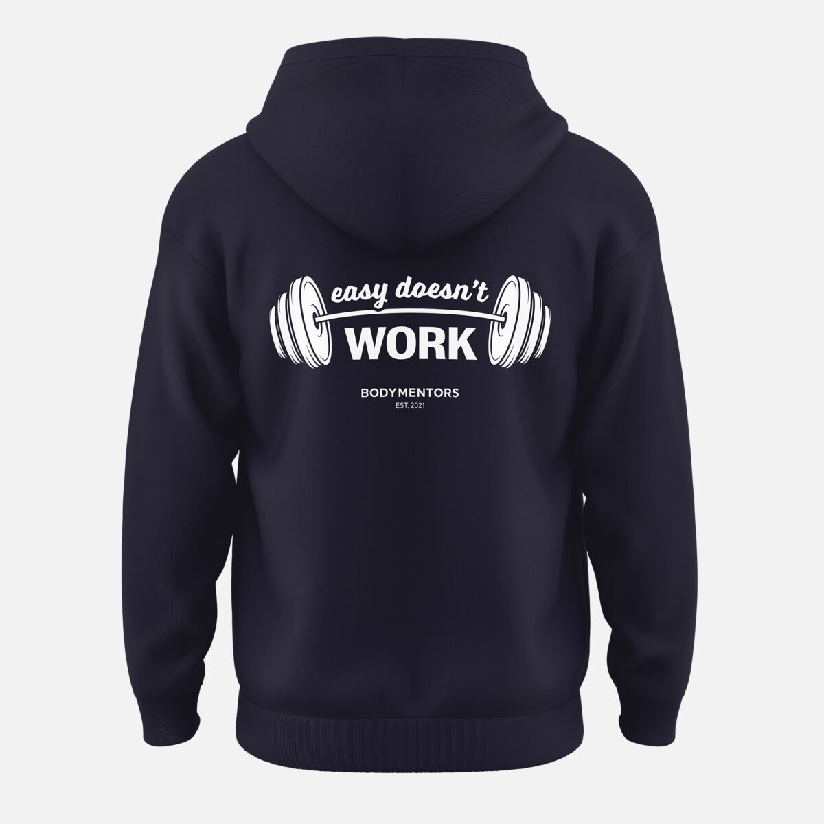 EDW Hoodie in Navy Blue