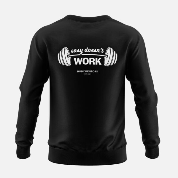 EDW Sweatshirt in Deep Black